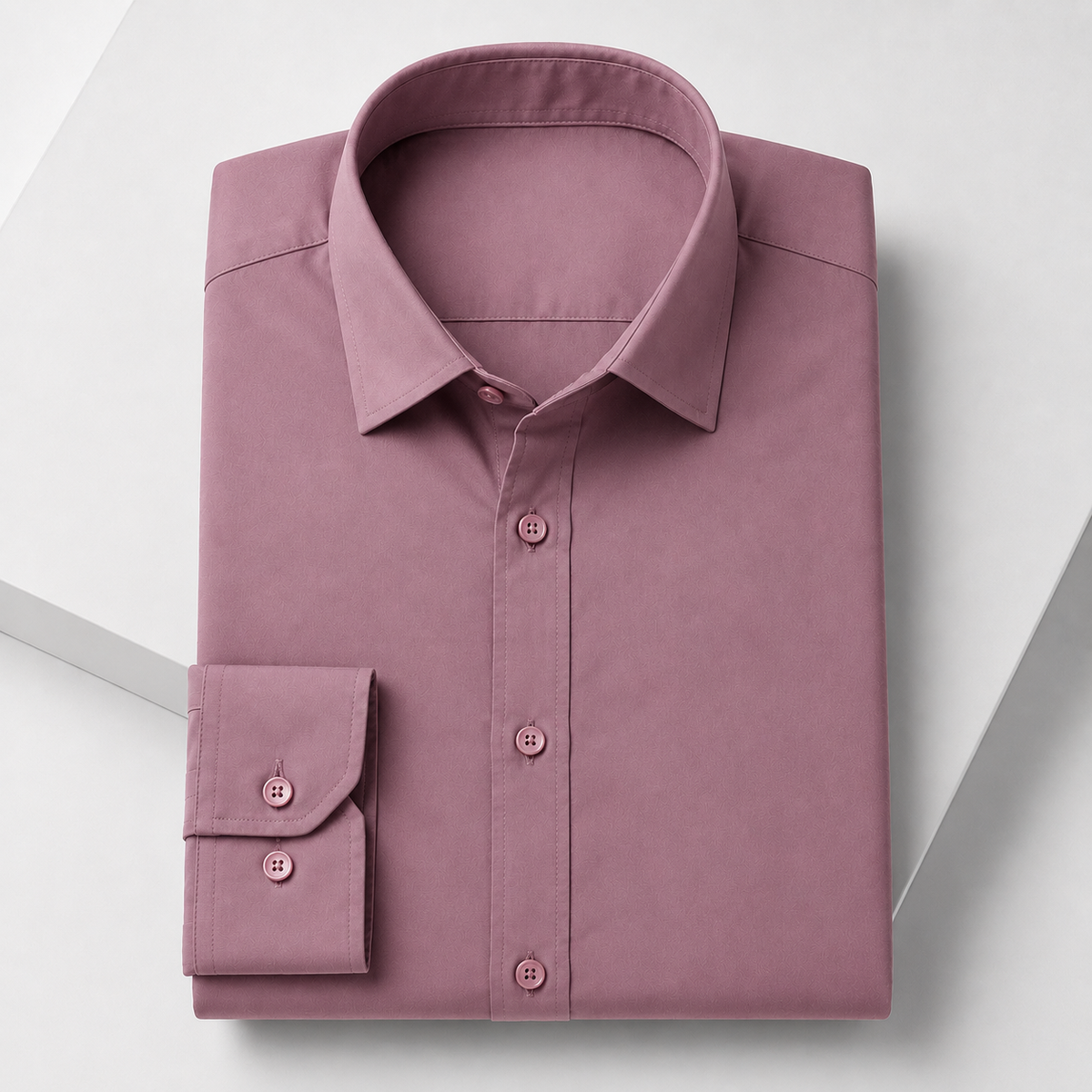 Urban Thread Core Cotton Shirt - Dusty Mauve
